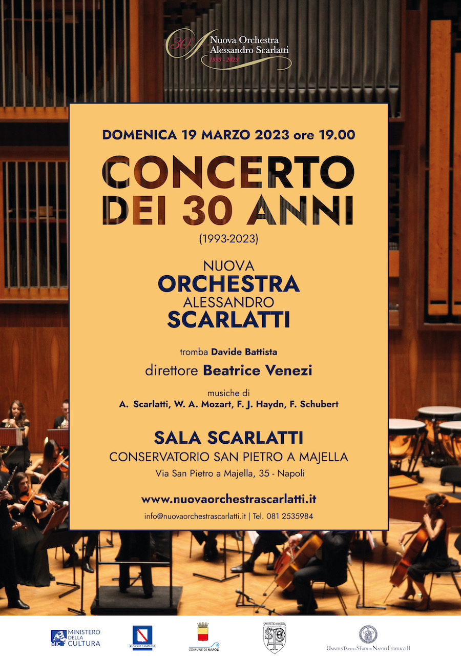 NUOVA ORCHESTRA SCARLATTI Concerto dei 30 anni, dirige BEATRICE VENEZI