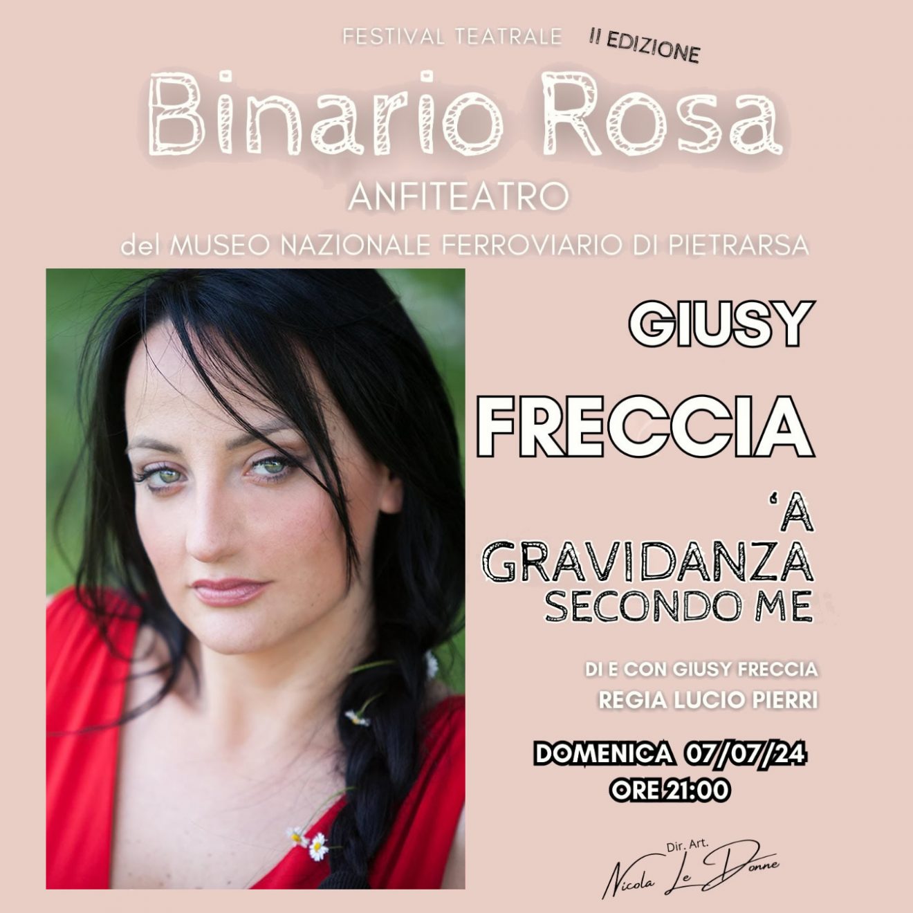 BINARIO ROSA – II EDIZIONE Risate e Riflessioni al femminile con Giusy Freccia a Binario Rosa