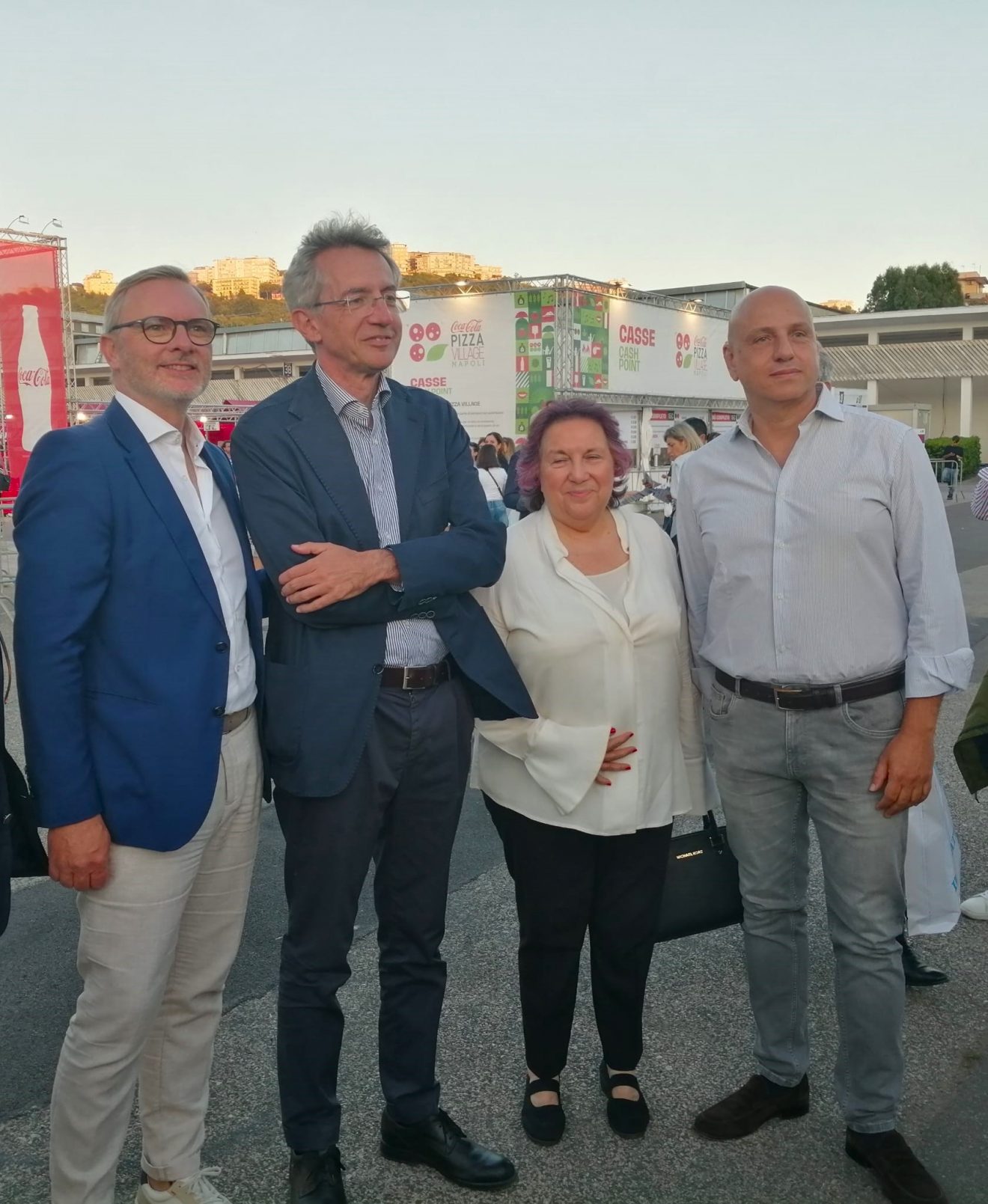 Il sindaco Gaetano Manfredi al Coca-Cola Pizza Village: È un evento importante, motore della nuova Napoli”