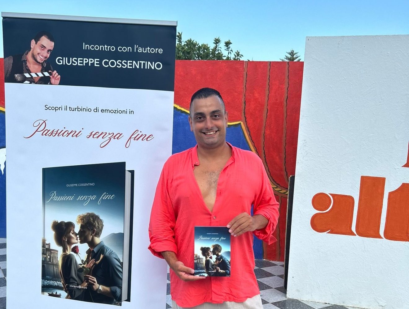 Giuseppe Cossentino  conquista Brancaleone in Calabria: Il Book Tour di 'Passioni Senza Fine'  continua con successo