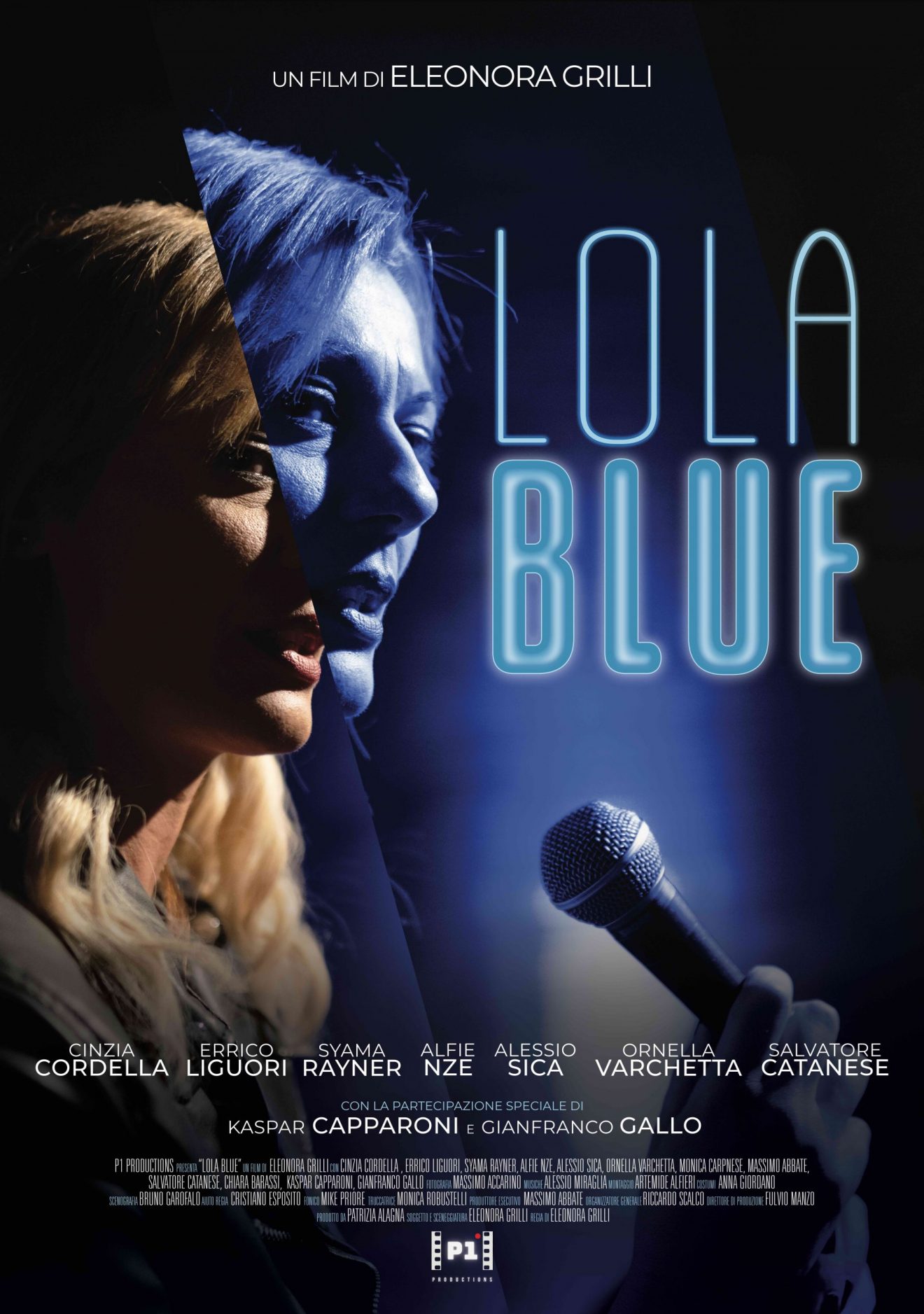 Cinzia Cordella protagonista del film “Lola Blue” di Eleonora Grilli.