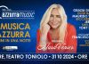 Al Bano, Grazia Di Michele, Dodi Battaglia, Maurizio Vandelli, Riccardo Fogli, Jerry Calà, Shel Shapiro, Tony Esposito, Le Orme e Francesco Moser sono i protagonisti di "La musica è Azzurra: 30 anni in una notte", il 31 ottobre al Teatro Toniolo di Mestre